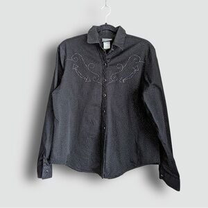 Roughrider by Circle T Rainbow Jewel Western Button Down Dress Shirt